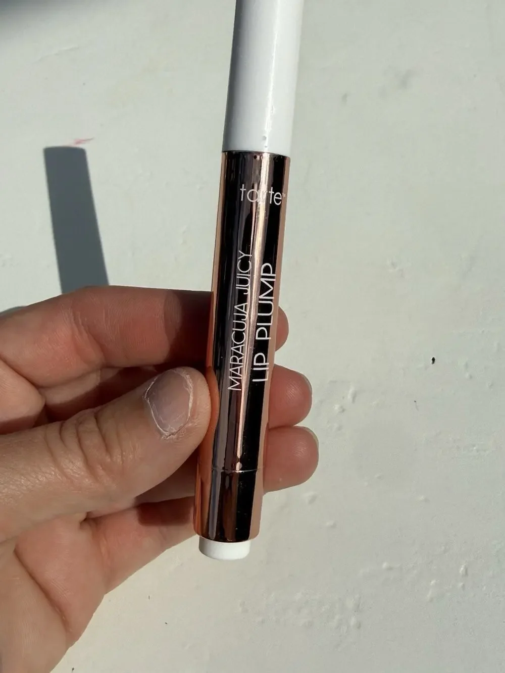Tarte Maracuja Juicy Lip Plump ~ Shimmer Glass ~Soft Pink- NO BOX. SEE PICTURES
